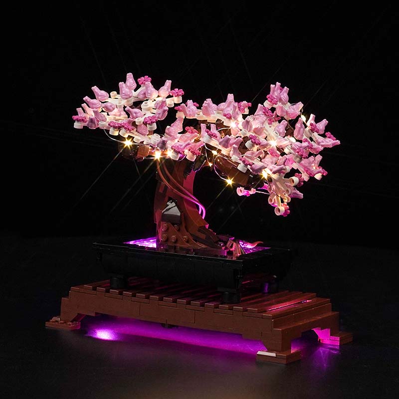 Bonsai Garden Lego - Lazishi Led 10281 Set Is Geschikt