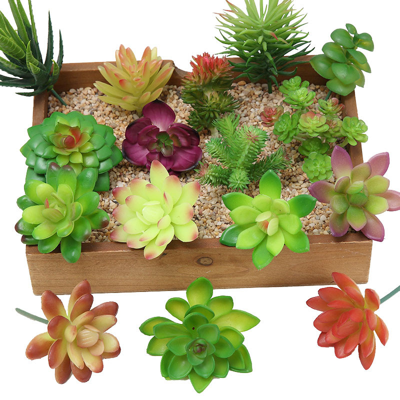 Bonsai Garden Ideas - 2021 Kunstmatige Vetplanten Planten Home Decor