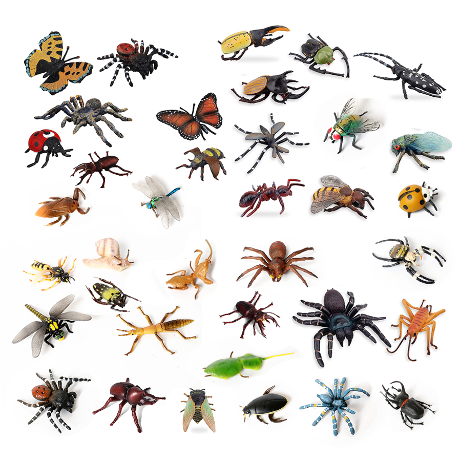 Bonsai Garden Ideas - Realistische Plastic Bugs Beeldjes Met Cicade