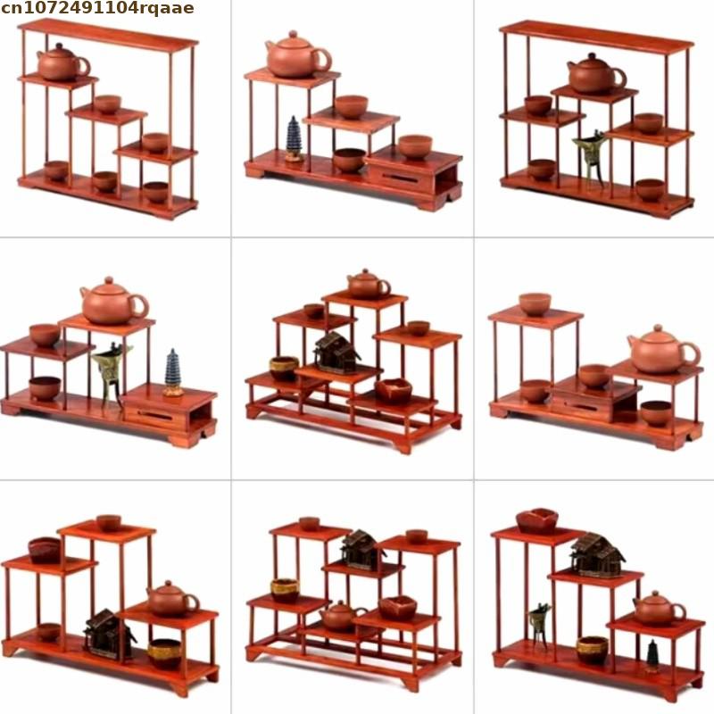 Bonsai Garden Display Stands - Houten Bloempot Houder Plant Bonsai Bloempot