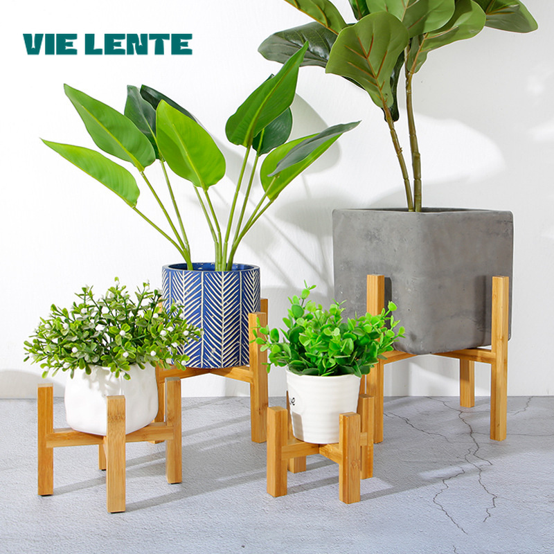 Bonsai Garden Display Stands - Plant Bloempot Stand Kleine Duurzame Houten