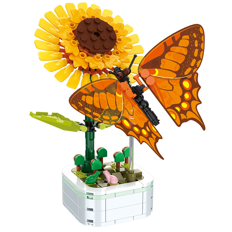 Bonsai Garden Lego - DIY Mini Vlinder Insect Potplant Bonsai
