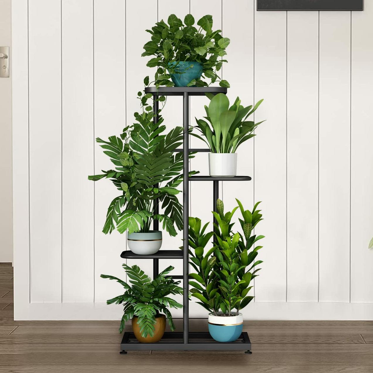 Bonsai Garden Display Stands - Moderne metalen plantenstandaard met 4 lagen,