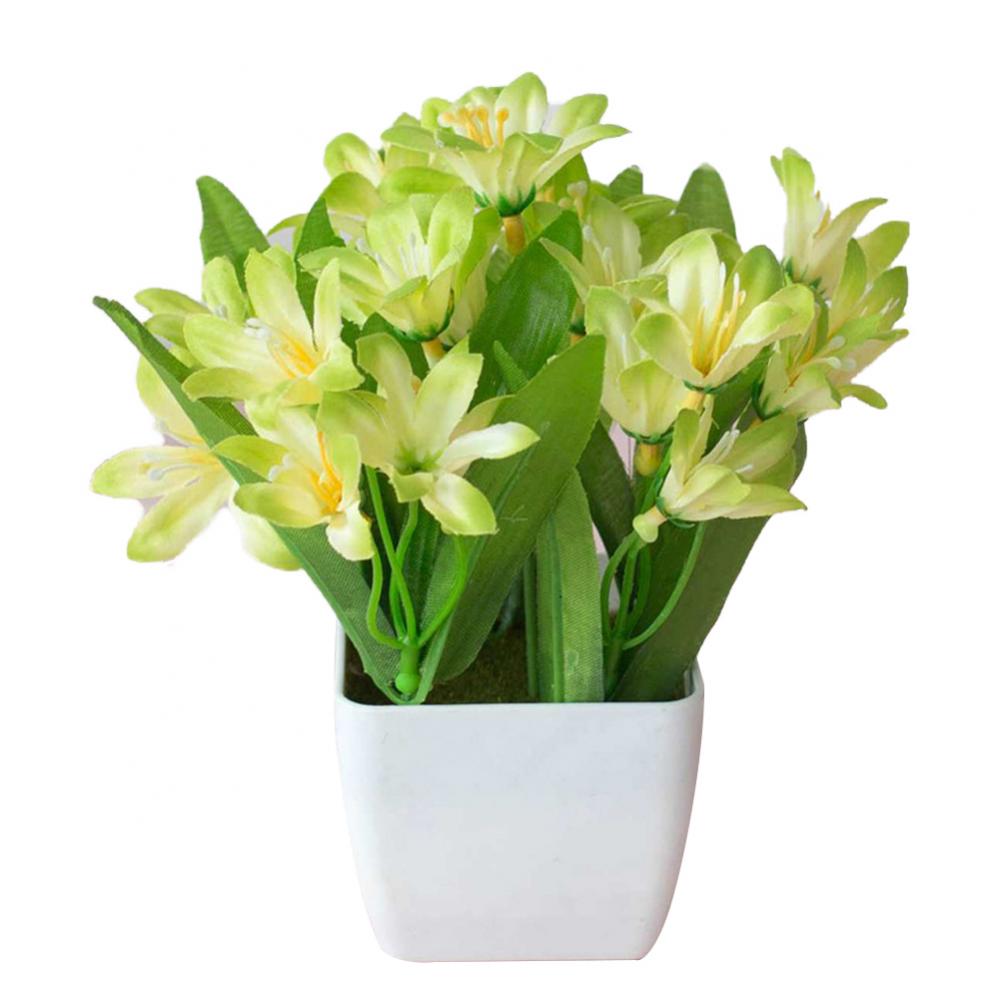 15 cm Kunstmatige Lelie Bloem  - Bonsai Garden Cafe recensie en prijs