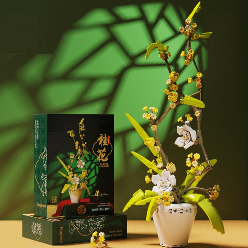Bouwsteen Bloem Orchidee Serie - Bonsai Garden Lego recensie en prijs