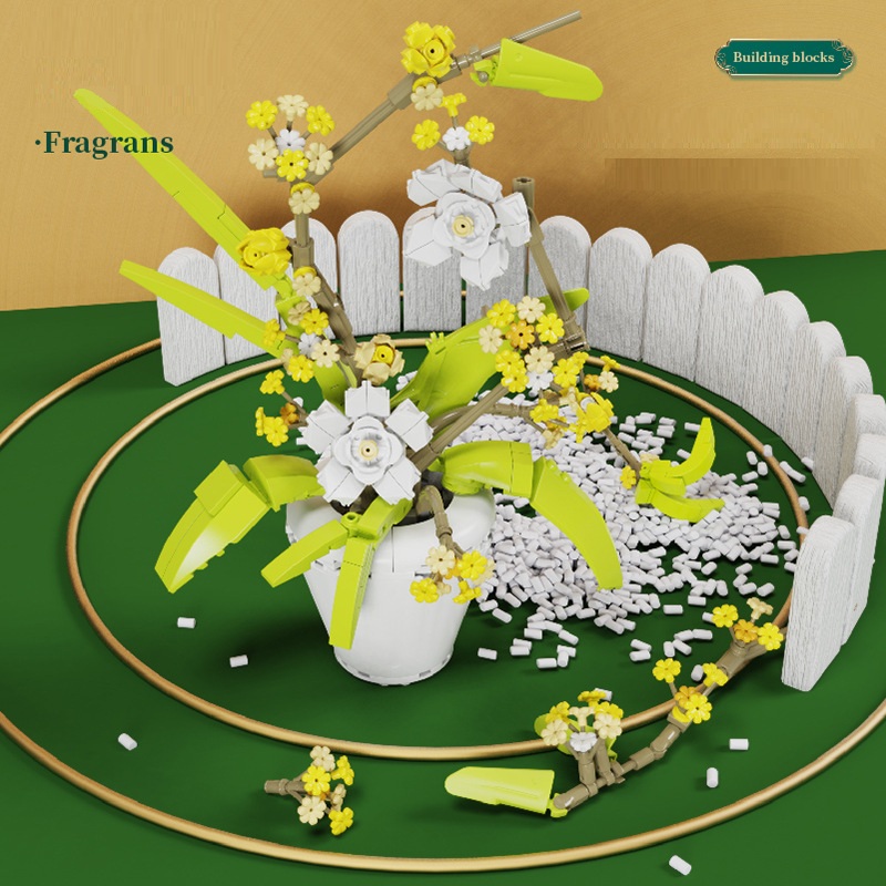 Bouwsteen Bloem Orchidee Serie - Bonsai Garden Lego recensie en prijs