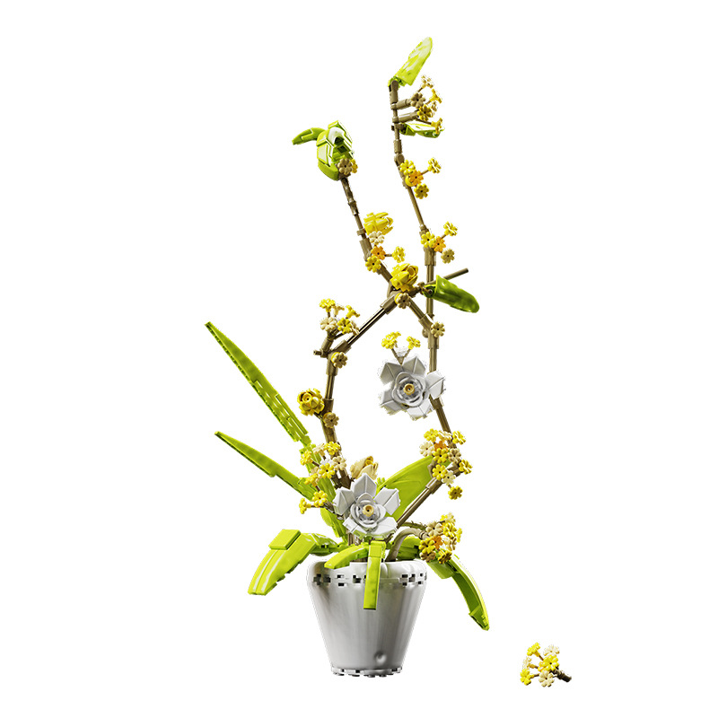 Bouwsteen Bloem Orchidee Serie - Bonsai Garden Lego recensie en prijs