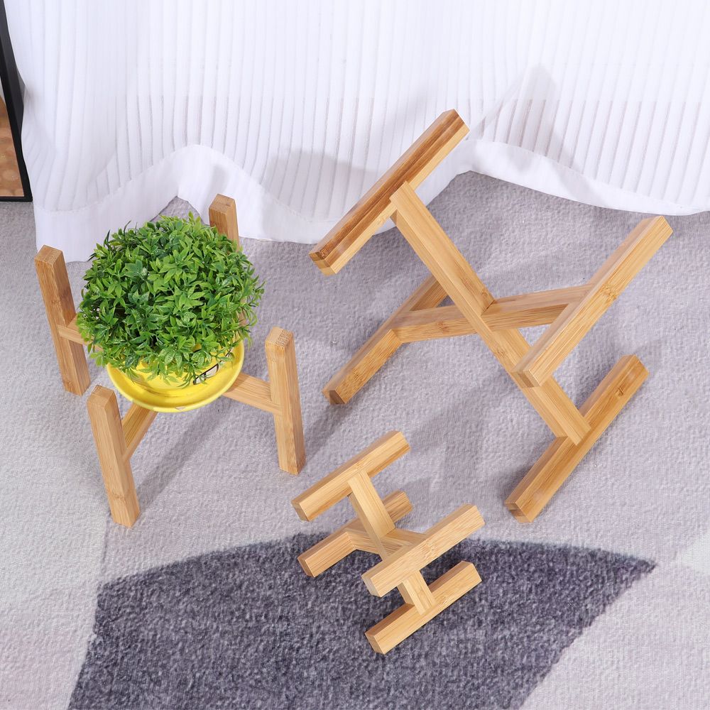 Houten Bloempot Houder Staande - Bonsai Garden Display Stands recensie en prijs