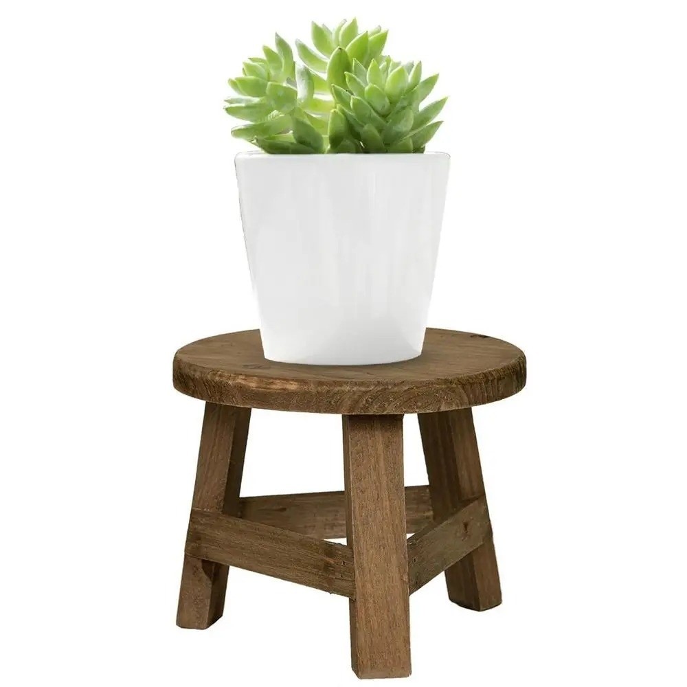 Mini Houten Kruk Bloem Display - Bonsai Garden Display Stands recensie en prijs