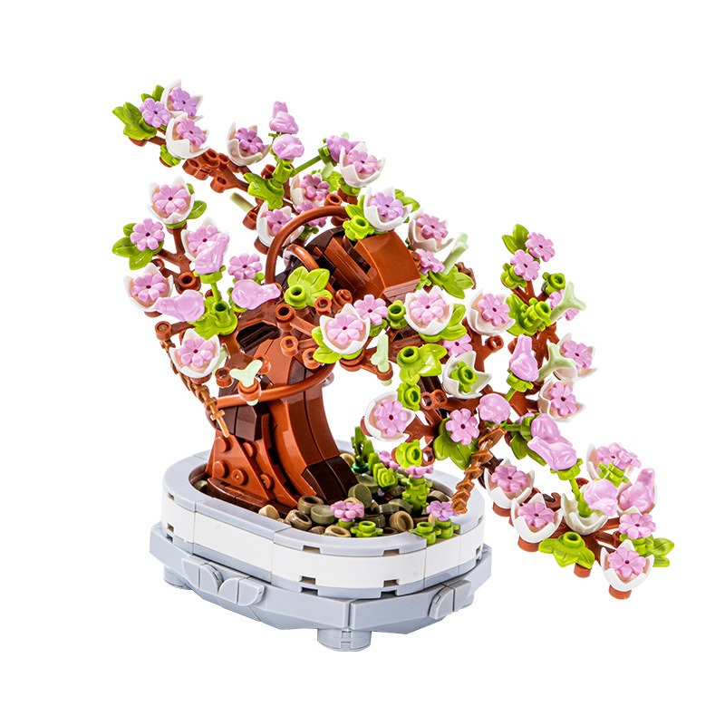 462PCS Kersenbloesem Bonsai Bo - Bonsai Garden Lego recensie en prijs