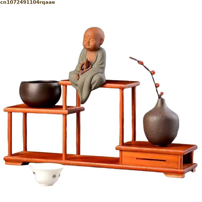 Houten Bloempot Houder Plant B - Bonsai Garden Display Stands recensie en prijs