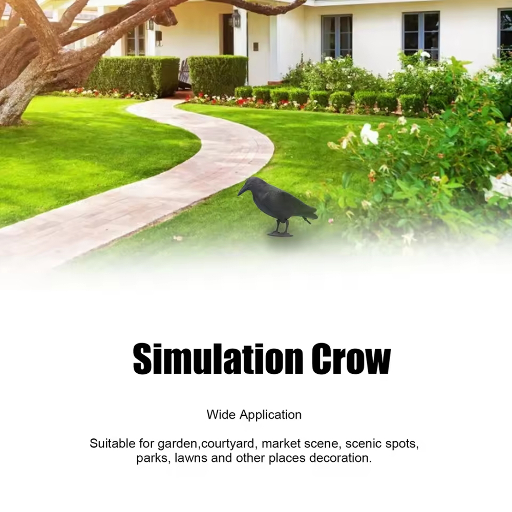 1PC Kraai Decoratie Simulatie  - Bonsai Garden Ideas recensie en prijs