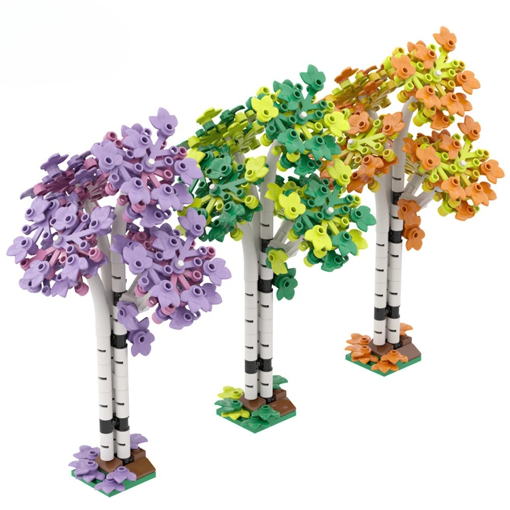 152PCS MOC Bouwstenen Tuin Boe - Bonsai Garden Lego recensie en prijs