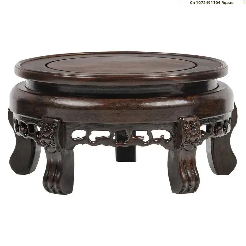 Ebbenhout Ronde Tafel Ambachte - Bonsai Garden Display Stands recensie en prijs