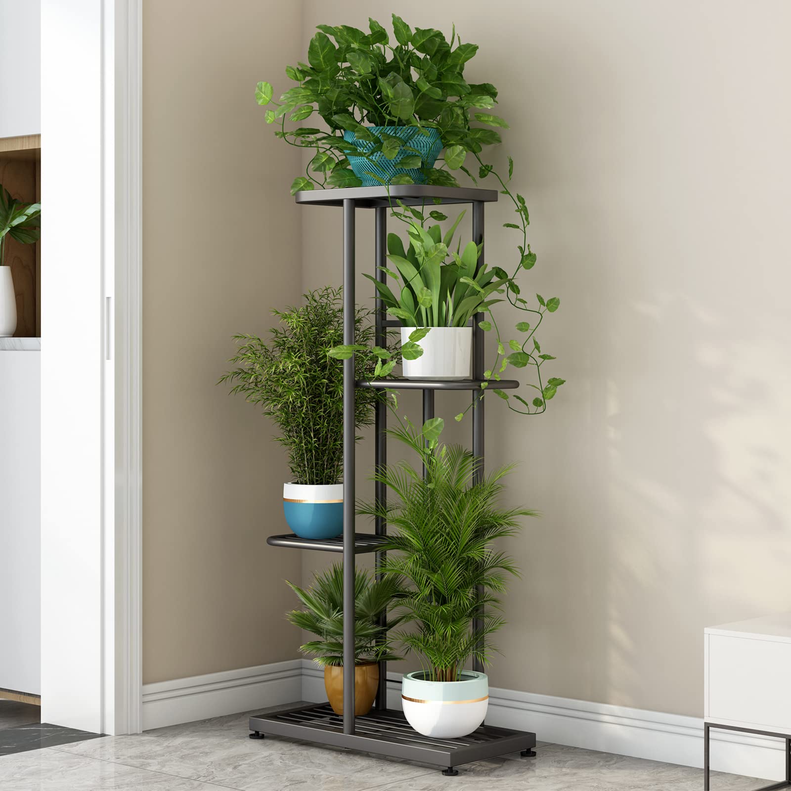 4-laags metalen plantenstandaa - Bonsai Garden Display Stands recensie en prijs