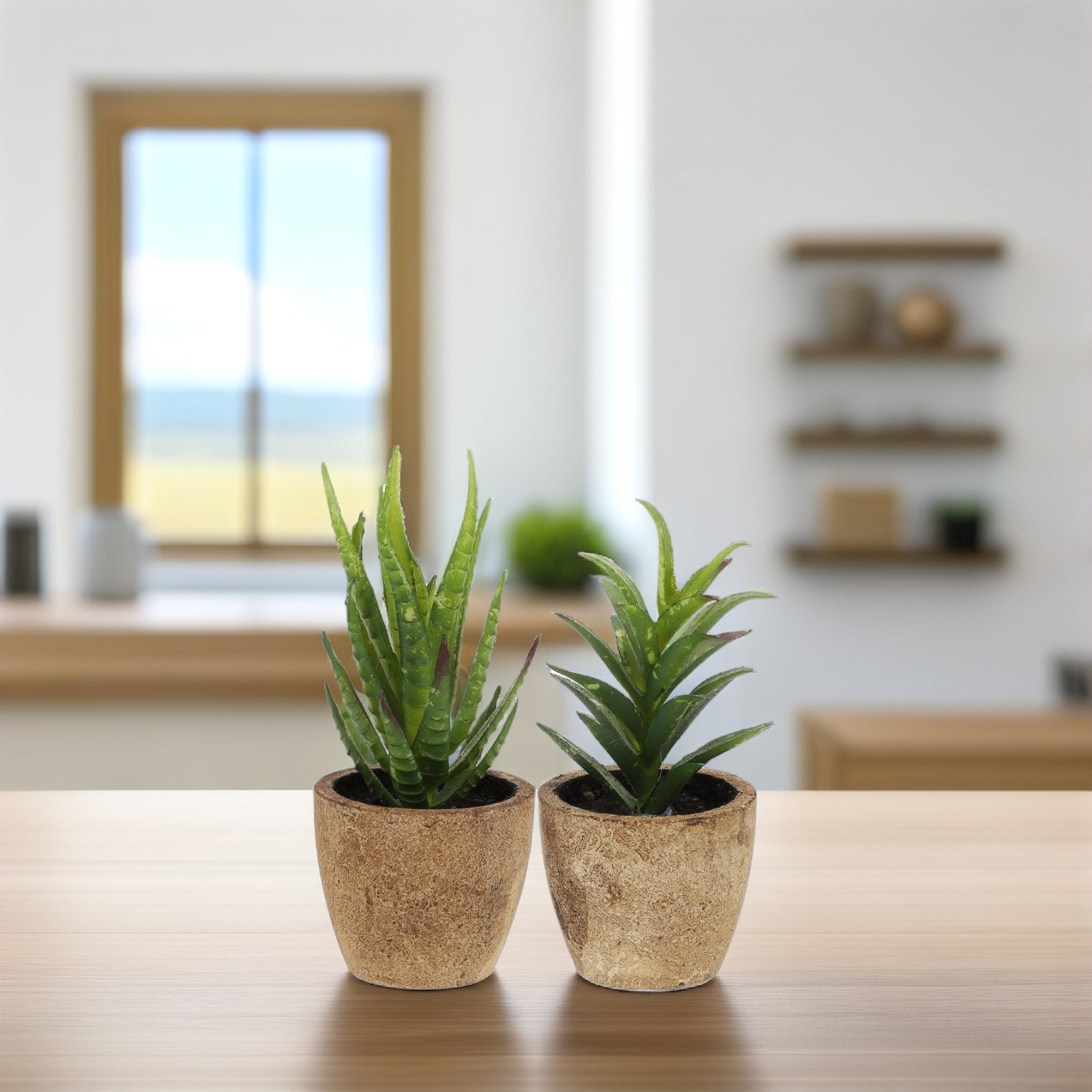 4 stuks simulatie succulent bo - Bonsai Garden Cafe recensie en prijs