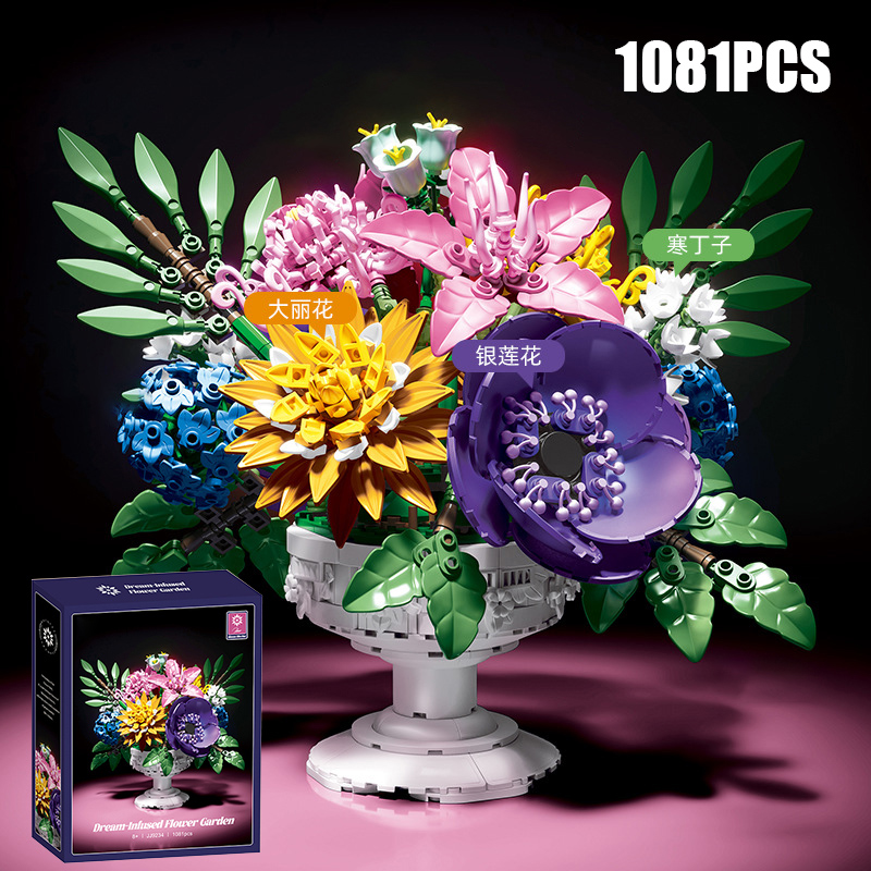 Creatieve 1081 Stuks Bloem Tui - Bonsai Garden Lego recensie en prijs