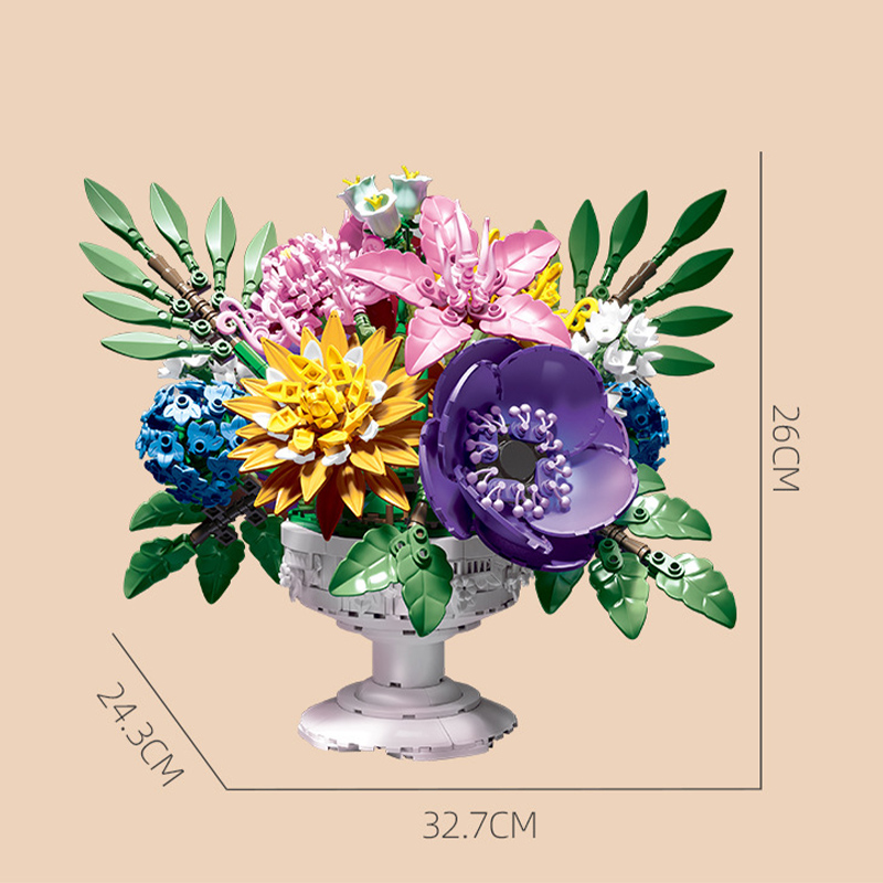 Creatieve 1081 Stuks Bloem Tui - Bonsai Garden Lego recensie en prijs