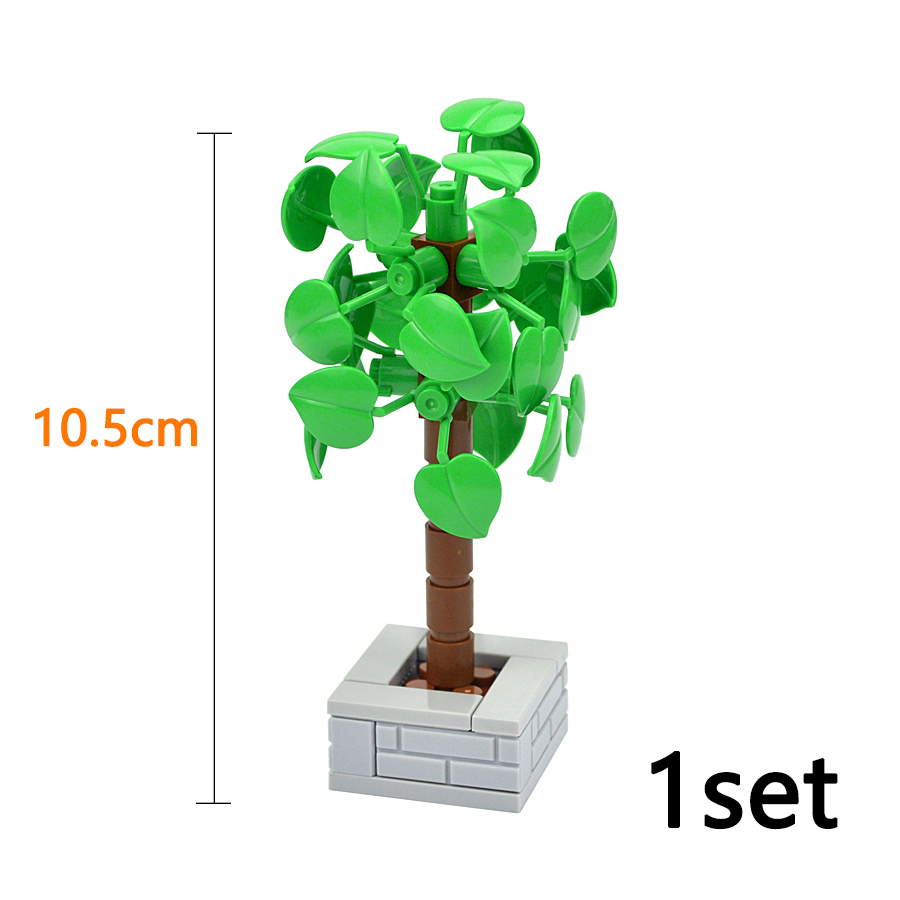 Bomen Bouwstenen Stadsboerderi - Bonsai Garden Lego recensie en prijs