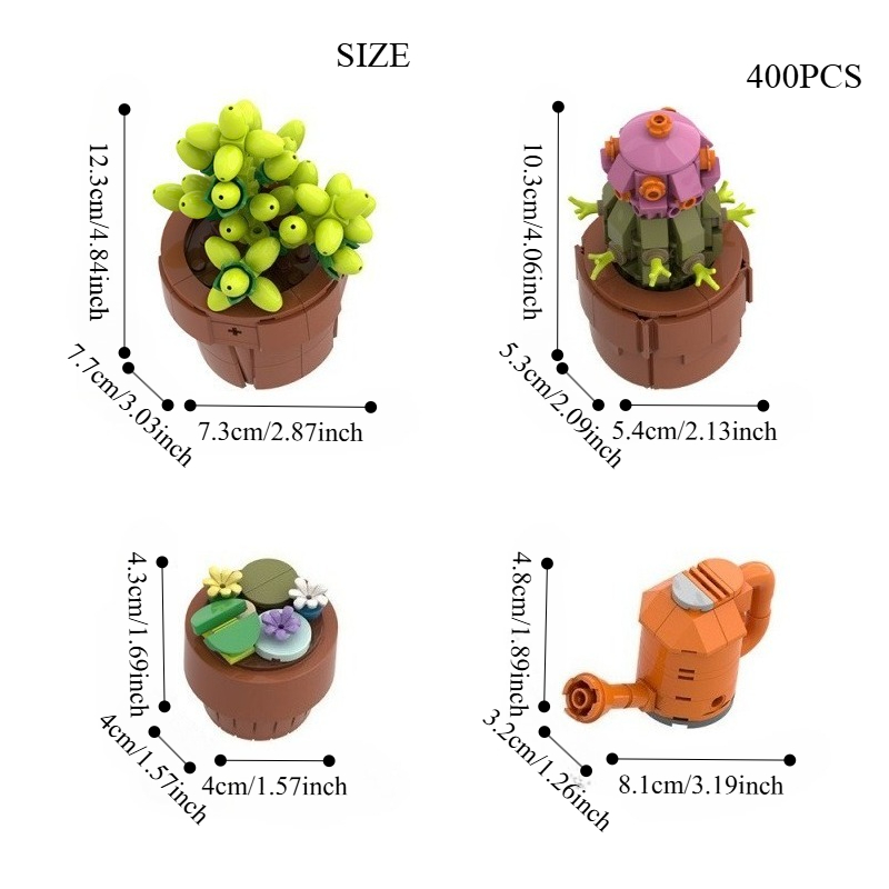 Botanische bonsai bouwpakket,  - Bonsai Garden Lego recensie en prijs